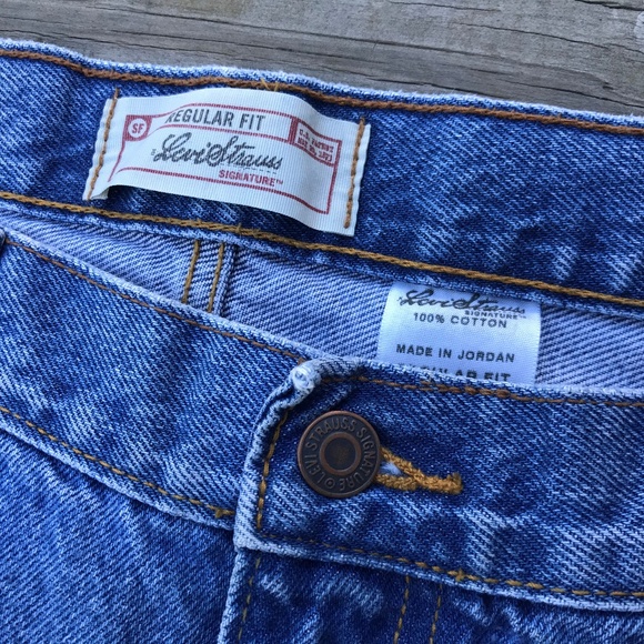 Levis Men Jeans Blue LeviStrauss Denim Cotton Regu - Picture 3 of 8